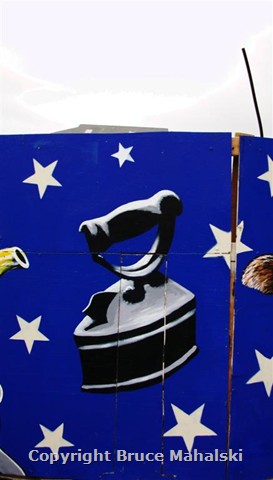 1920's Retail Mural - John Street - Wellington (Detail)